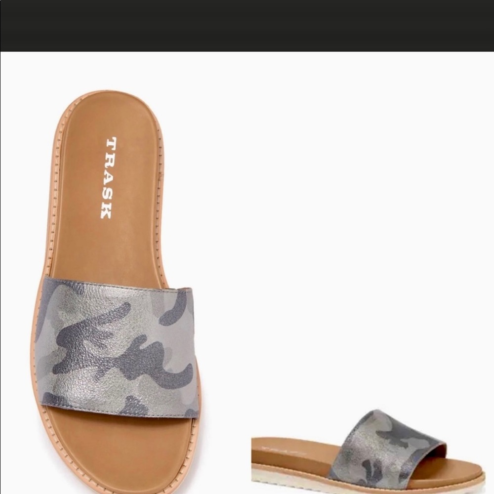 Trask Metallic Sherry Camo Slide, size 11, includes 2 dust bags! - Picture 2 of 12